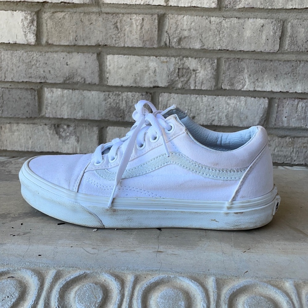 basic white vans